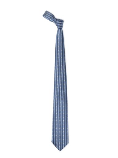 Hakashi Men Blue Silk Tie