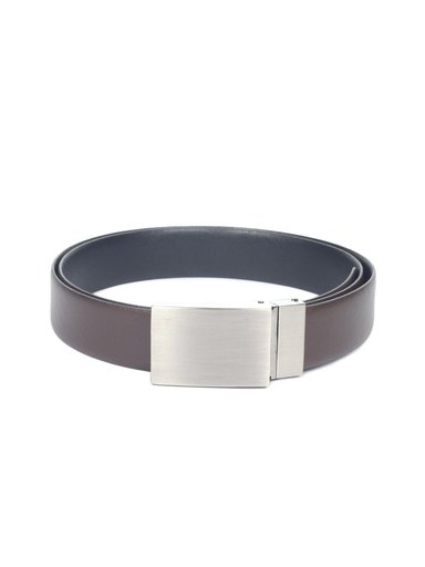 Bulchee Men Reversible Plate Black Belt