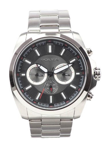 Police Men Grey Dial Chronograph Watch PL12880JS-02M