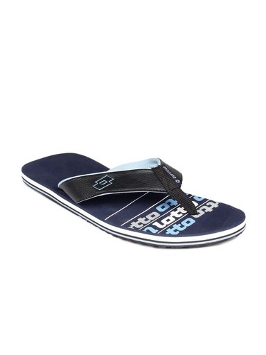 Lotto Men Navy Blue Flip Flops