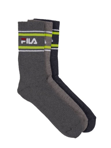 Fila Men Pack Of 3 Grey Socks