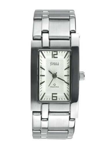 Maxima Ssteele Women White Watch