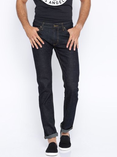 Lee Men Navy Blue Powell Fit Jeans