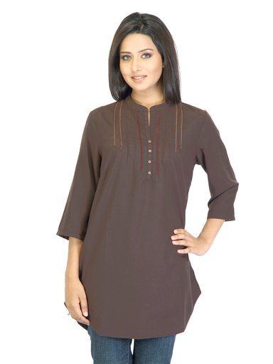 W Women Brown Tunic