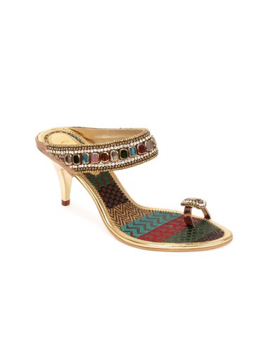 Catwalk Women Golden Heels