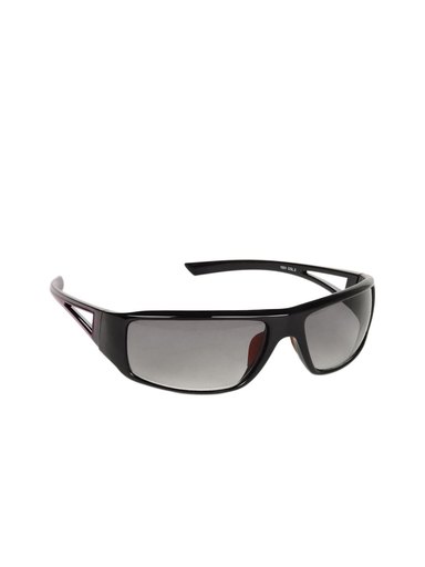 Opium Unisex Black Sunglasses