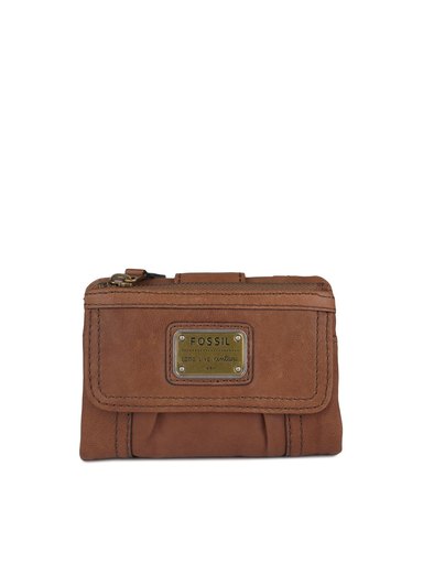 Fossil Women Brown Wallet