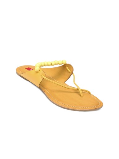 HM Women Yellow Flats
