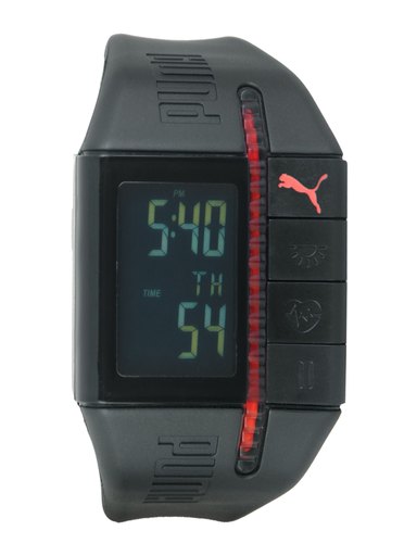 Puma Men Cardiac 209 Black Watches