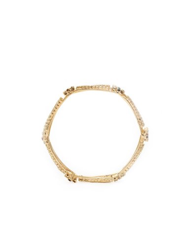 Royal Diadem Set of 2 Golden Bangles