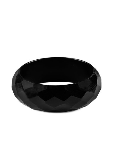 ToniQ Women Black Bangle