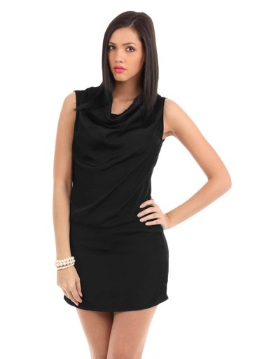 Elle Women Black Tunic
