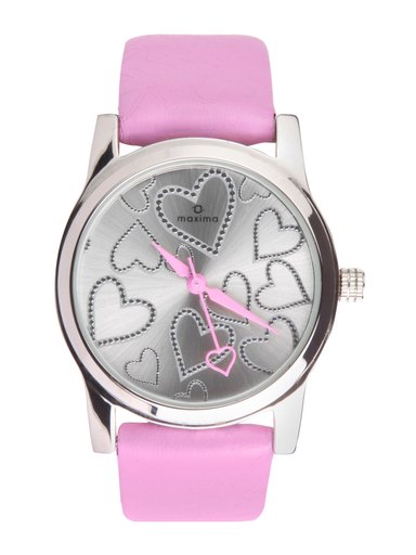 Maxima Attivo Women Steel Dial Watch