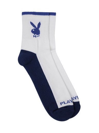 Playboy Men White Socks