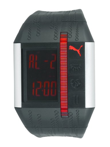 Puma Men Cardiac II Black Watches
