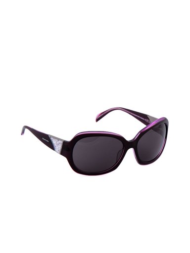 Celine Dion Women Purple Frame Sunglasses