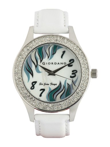 Giordano Women White Dial Watch