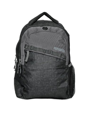 American Tourister Unisex Black Backpack
