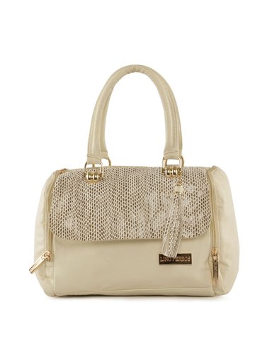 Lino Perros Women Off White Casual Handbag