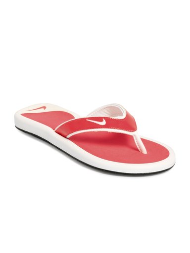 Nike Women Pink Snapper Flip Flops