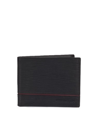 Peter England Men Black Wallet