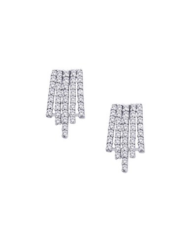Lucera Women Silver Earrings