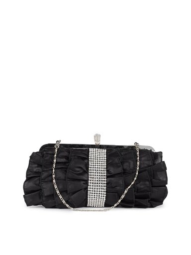 Mod'acc Women Black Clutch