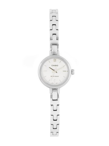 CASIO ENTICER Women White Dial Analogue Watch A653