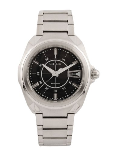 Citizen Men Black Dial Eco-Drive Watch