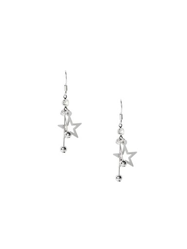 ToniQ Women Silver Earrings