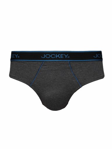 Jockey Men Comfort Stretch Charcoal Bikini Brief