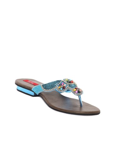 HM Women Blue Flats