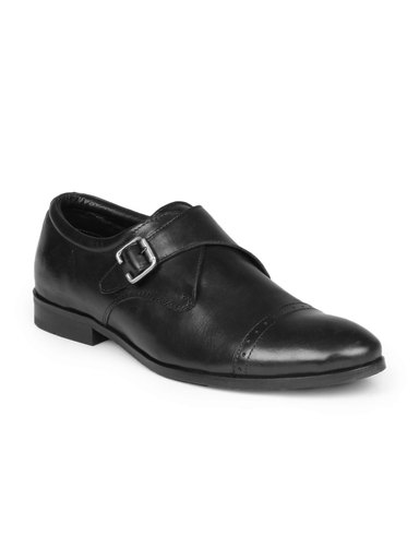 U.S. Polo Assn. Men Black Formal Shoes