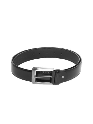 New Hide Men Black Belt
