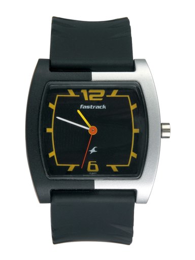 Fastrack Unisex Black Casual Watch
