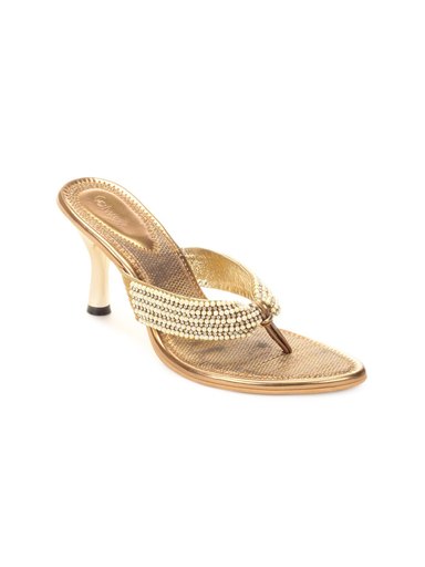 Catwalk Women Gold Heels