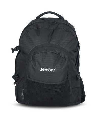 Wildcraft Unisex Black Backpack