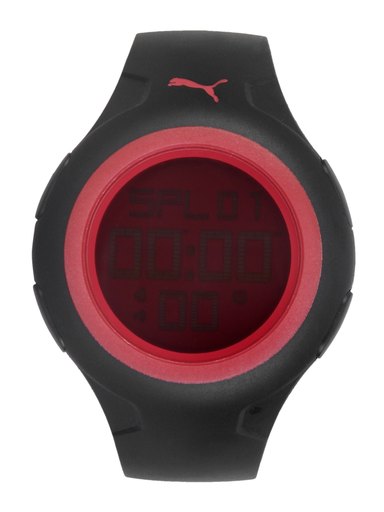 Puma Men Spin Gents Black Watches