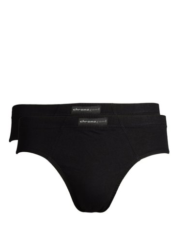 Chromozome Men Black Pack of 2 Briefs