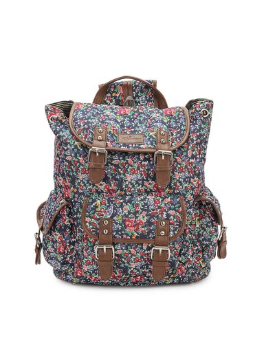 Paridhan Women Blue Printed Backpack