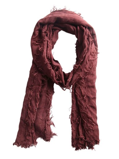 Femella Women Maroon Scarf