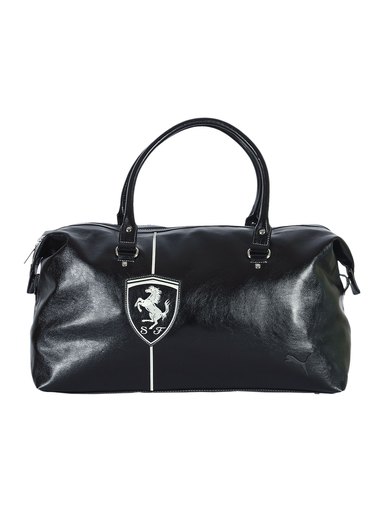 Puma Unisex Ferrari LS Weekender Black Duffle Bags