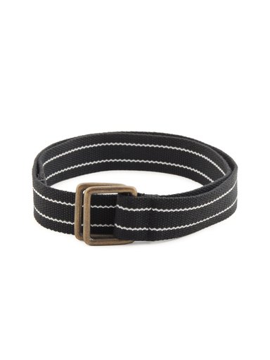 Lee Men Canvas Black Belt