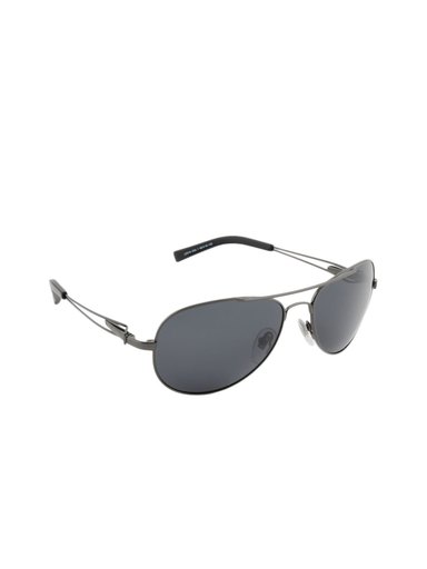 Louis Philippe Men Black Sunglasses