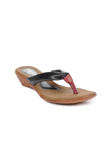 Portia Women Black Wedges