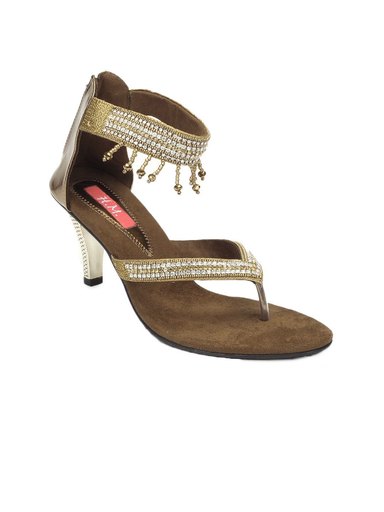 HM Women Golden Heels