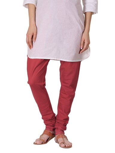 Fabindia Women Red Churidar