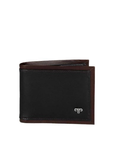Provogue Men Black Leather Wallet