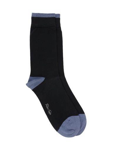 Reid & Taylor Men Navy Blue Socks