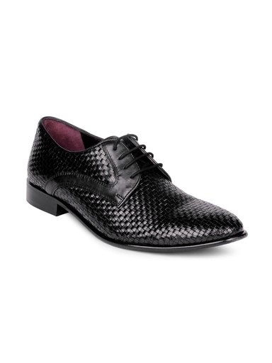 Arrow Men Black Formal Shoes